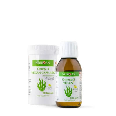 Omega-3 Vegan Oil + Capsules