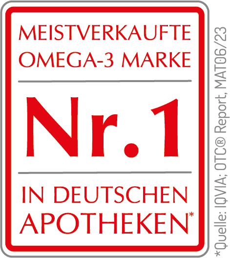 NORSAN products are the top-selling brand in the Omega-3 oils and capsules category across German pharmacies.